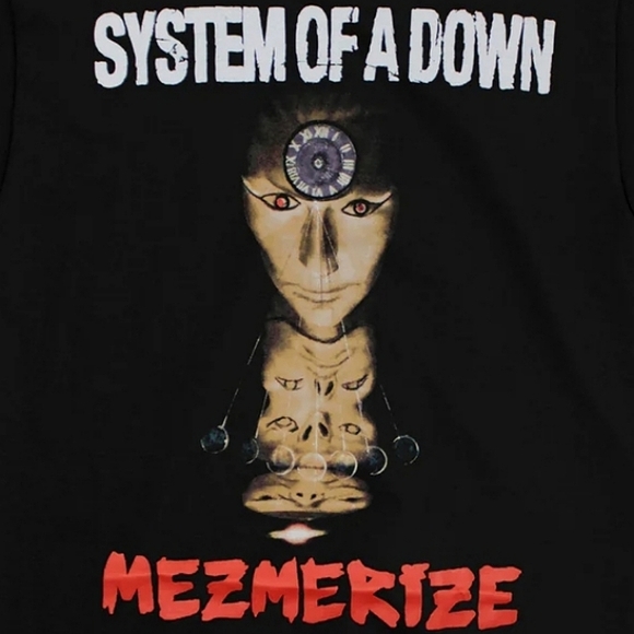 System Of A Down Mezmerize Black Shirt - Picture 3 of 3
